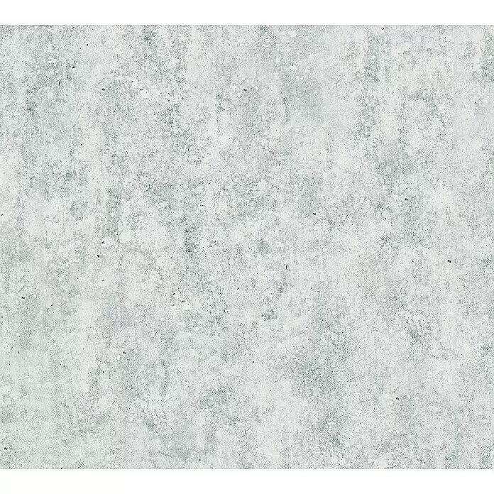 A.S. Création Elements Vliestapete - Hellgrau, Betonoptik, 10,05 x 0,53 m - Nahtlose hellgraue Betontextur für Oberflächen.
