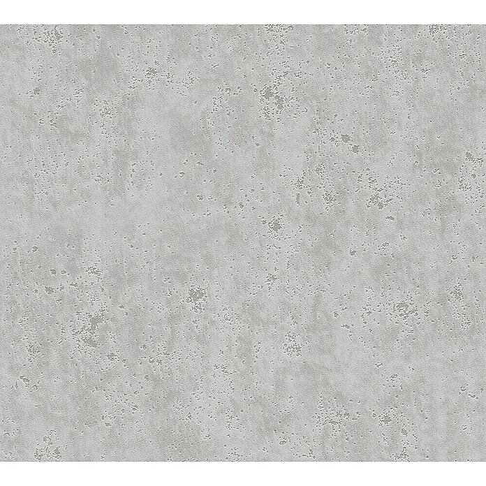 A.S. Création Elements Vliestapete Uni (Grau, Betonoptik, 10,05 x 0,53 m) | BAUHAUS