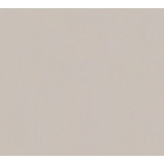 A.S. Création New Life Vliestapete - Grau/Beige, Uni, 10,05 x 0,53 m - Ein Nahaufnahme eines einfarbigen, beigen Produkts mit feiner Textur, ideal für Hintergründe oder subtile Designelemente.