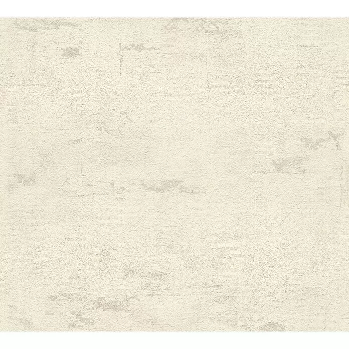 A.S. Création Elements Vliestapete - Beige, Betonoptik, 10,05 x 0,53 m - Strukturierte, hellbeige Tapete mit subtilen grauen Used-Mustern.