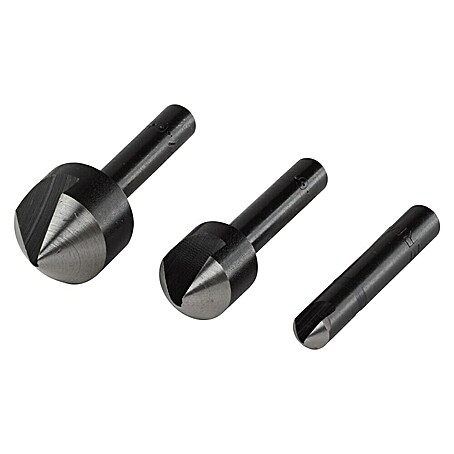Wolfcraft Kegelsenker-Set (Durchmesser: 6 mm - 16 mm, 3 -tlg.)