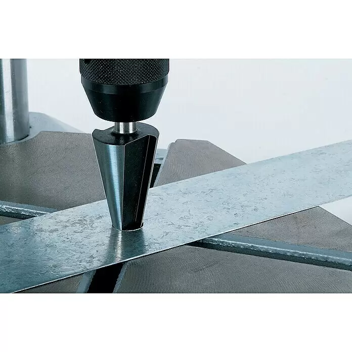 Wolfcraft Lochfräser - Durchmesser: 8 mm - 31 mm, Durchmesser Schaft: 10 mm - Anwendungsbeispiel
