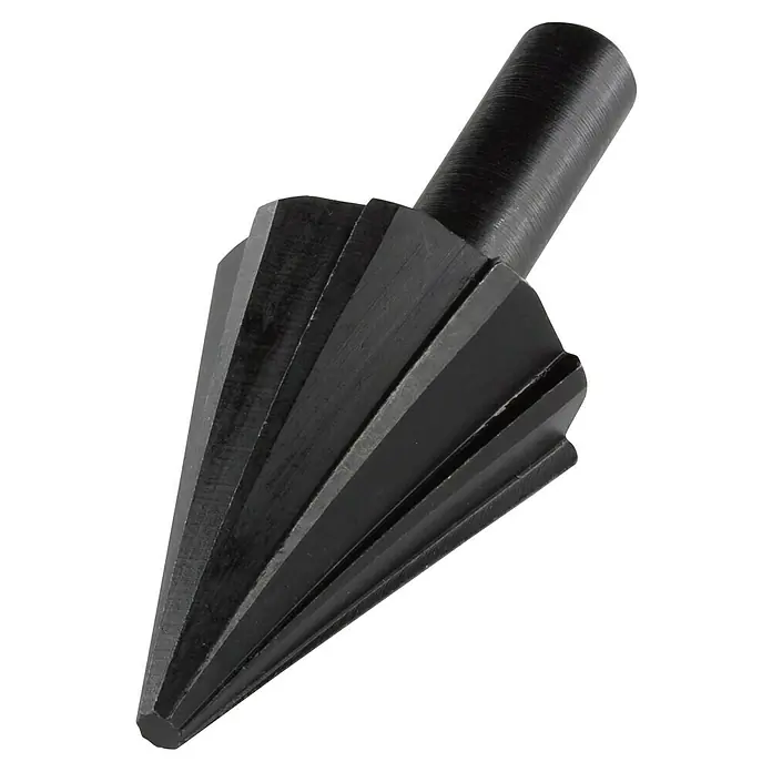Wolfcraft Lochfräser - Durchmesser Schaft: 8 mm - Kegelsenker aus Stahl für präzises Entgraten und Anfasen von Löchern in Metall und Kunststoff.
