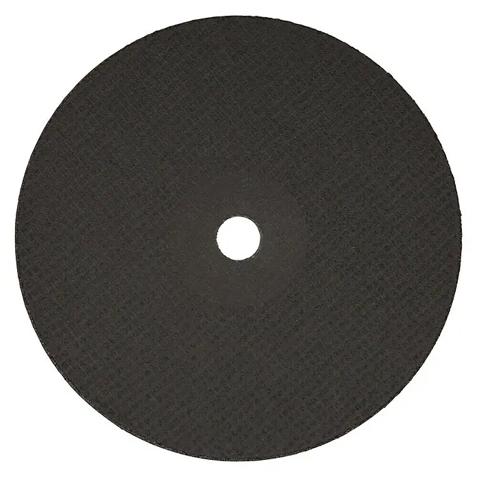 Wolfcraft Trennscheibe - Geeignet für: Metall, Durchmesser: 230 mm, Bohrung: 22,22 mm - Schwarze Trennscheibe mit einem Loch in der Mitte, ideal zum Schneiden von Metall und anderen harten Materialien für Profis und Heimwerker.