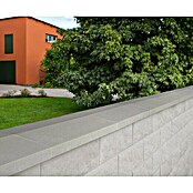 Mauerabdeckplatte Satteldach (Naturgrau, 50 x 30 cm, Beton)