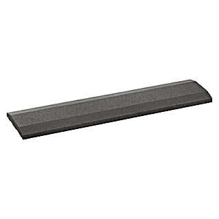 Mauerabdeckplatte Pyramidal (100 x 25 cm, Anthrazit, Beton)