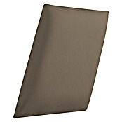 Fllow Wandpolster Velvet (Taupe, 45 x 30 cm, Ausführungseigenschaft: Links) | BAUHAUS