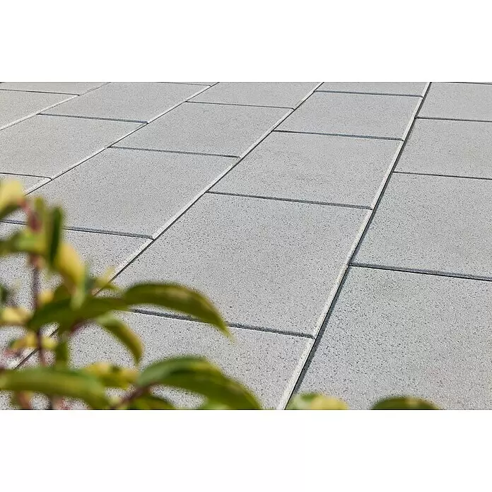 Diephaus Terrassenplatte Norfolg - 40 x 40 x 4 cm, Quarz, Beton - Stimmungsaufnahme