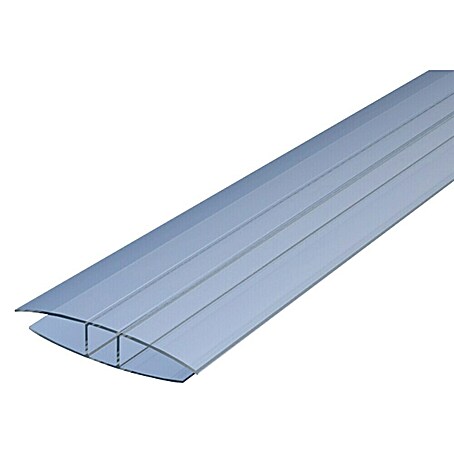 H-Profil HSX (2,55 m x 16 mm, Polycarbonat, Transparent)