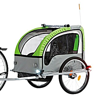 Fischer_Fahrrad Fahrradanhänger Komfort (Geeignet für: Kinder, Ausstattung: 5-Punkt-Sicherheitsgurt)