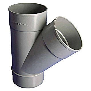 Tecnoagua Derivación PVC M-H (90 mm, 45 °)
