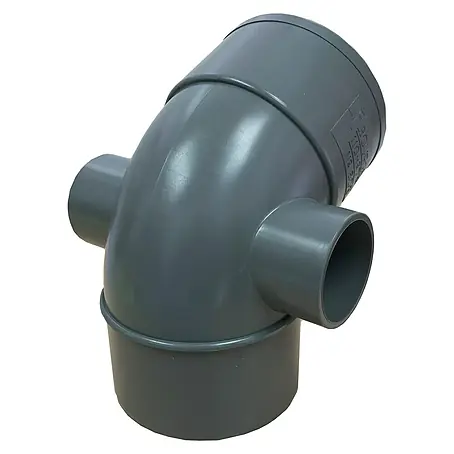 Tecnoagua  Codo de tubo M-H con 2 injertos