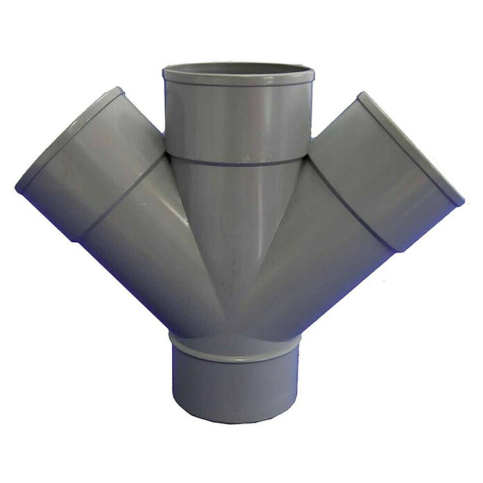 Tecnoagua Derivaci n PVC Doble M H 110 Mm 45 BAUHAUS Tecnoagua Derivaci n PVC Doble M H 110 Mm 45 BAUHAUS