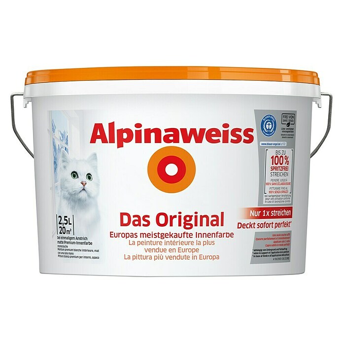 Alpinaweiss Disperisonsfarbe Das Original