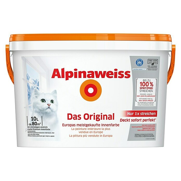Alpinaweiss Dispersionsfarbe Das Original