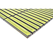 Mozaik pločica Stäbchen CG CS 16  (29,6 x 29,9 cm, Svijetlozelene boje, Sjaj) | BAUHAUS