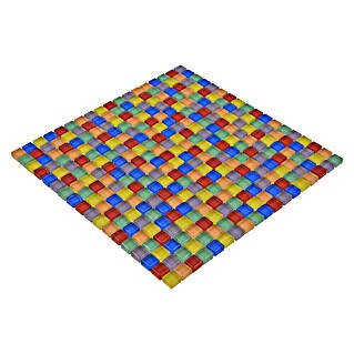 Mozaik pločica Quadrat Crystal XCM 8SE1501 (30 x 30 cm, Raznobojno, Sjaj)