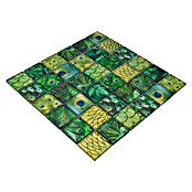 Mosaikfliese Crystal Wildlife XCM WL88 (29,8 x 29,8 cm, Grün, Glänzend) | BAUHAUS