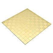 Selbstklebemosaik SAM 4GO25 (30,5 x 30,5 cm, Aluminium, Gold) | BAUHAUS