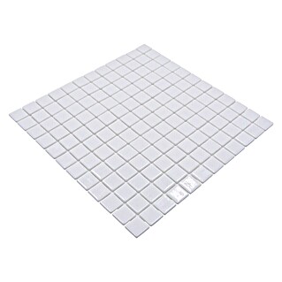 Mozaik pločica Eco Blanco VP100PUR (31,6 x 31,6 cm, Bijele boje, Sjaj)