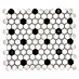 Mosaikfliese Hexagon Mix HX 045 