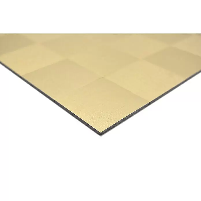 Selbstklebemosaik SAM 4GO99 - 30,5 x 30,5 cm, Gold, Glänzend - Detailaufnahme