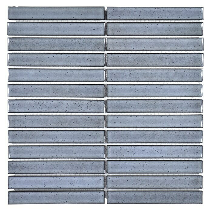 Mozaik pločica Stäbchen CG CS 26  (29,6 x 29,9 cm, Sive boje, Sjaj) | BAUHAUS