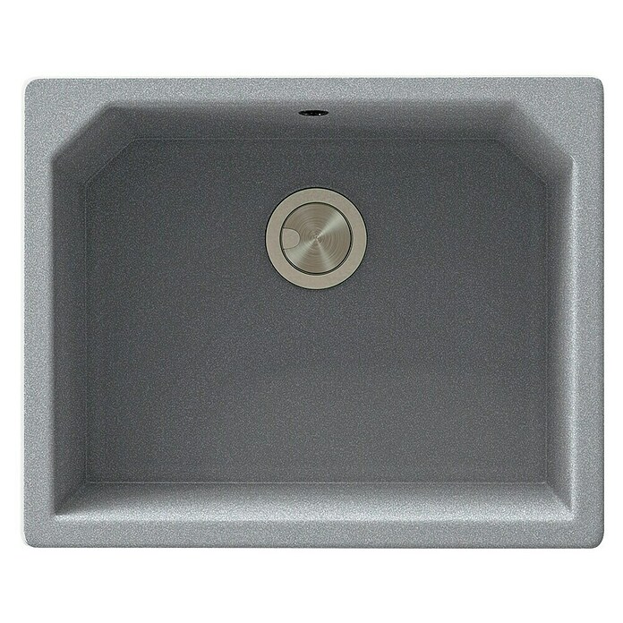 Atron Fregadero encastrable Magma (48,5 x 59,5 cm, Material compuesto, Metal, Mate) | BAUHAUS