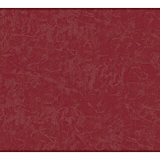 AS Creation New Life Vliestapete mit leichter Schattierung (Rot, Uni, 10,05 x 0,53 m)