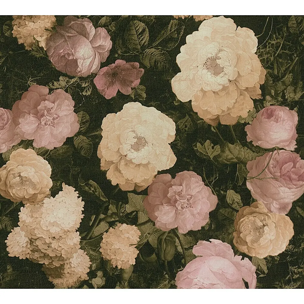 Caspari Papierservietten Mit Abstraktem Blumenmuster – 20 Stück, 3-lagig, Kompostierbar | Gedruckt In Deutschland