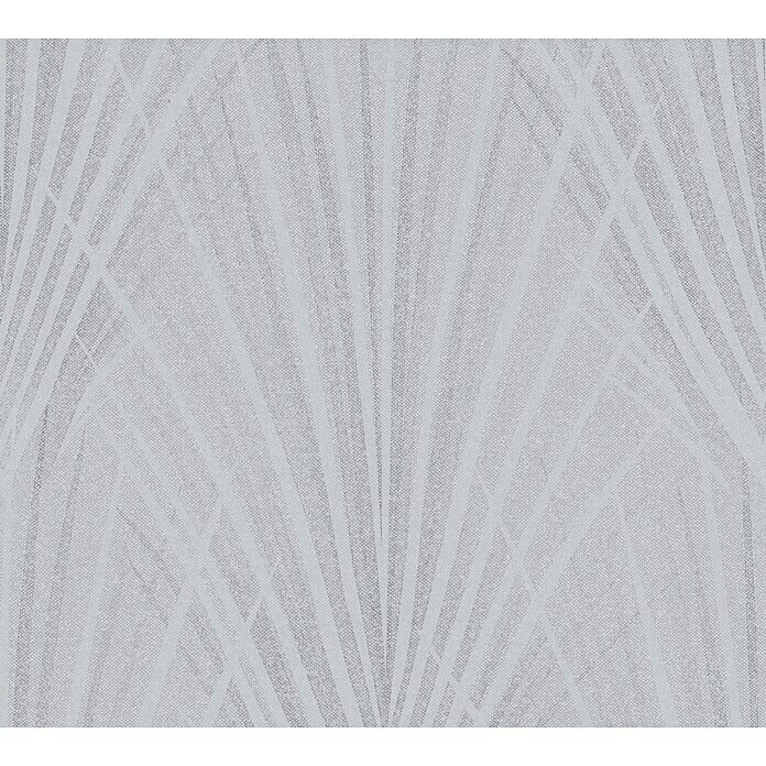 A.S. Création New Elegance Vliestapete Farn (Grau, Floral, 10,05 x 0,53 m) | BAUHAUS