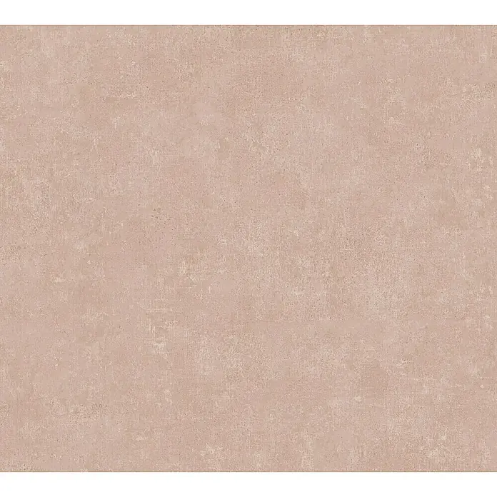 A.S. Création History of Arts Vliestapete - Braun/Beige, Uni, 10,05 x 0,53 m - Detailaufnahme einer einfarbigen, rosa Wandstruktur mit feinen Mustern, ideal für Texturen im Design.