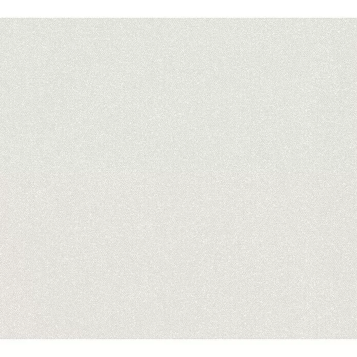 A.S. Création New Elegance Vliestapete - Creme, Uni, 10,05 x 0,53 m - Helle, cremefarbene Stoff- oder Papiertextur mit feinem, dezentem Webmuster.