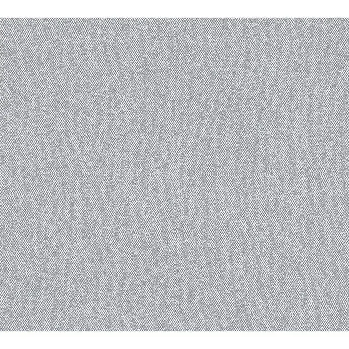 A.S. Création New Elegance Vliestapete I - Grau, Uni, 10,05 x 0,53 m - Grauer Stoffhintergrund, der eine subtile Textur für vielseitige Designanwendungen bietet.