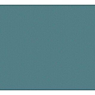AS Creation New Life Vliestapete I (Petrol, Uni, 10,05 x 0,53 m)