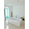 Camargue Freistehende Badewanne Torino Cube (L x B: 180 x 80 cm, Sanitäracryl, Weiß) | BAUHAUS
