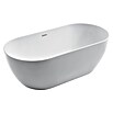 Camargue Freistehende Badewanne Trento (L x B: 170 x 80 cm, Sanitäracryl, Weiß) | BAUHAUS