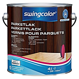 swingcolor Parketlak (Kleurloos, 4 l, Glanzend)