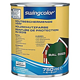 swingcolor Houtbeschermende verf Mosgroen (Mosgroen, 750 ml, Zijdeglans)