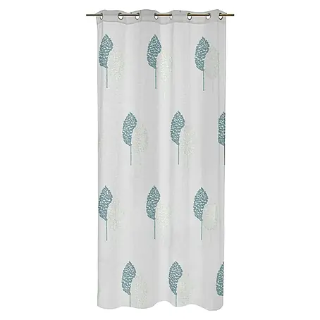 Visillo para ventana Hoja Bordada