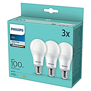 Philips Bombilla LED Pack (E27, 13 W, 1.521 lm, 3 ud.)