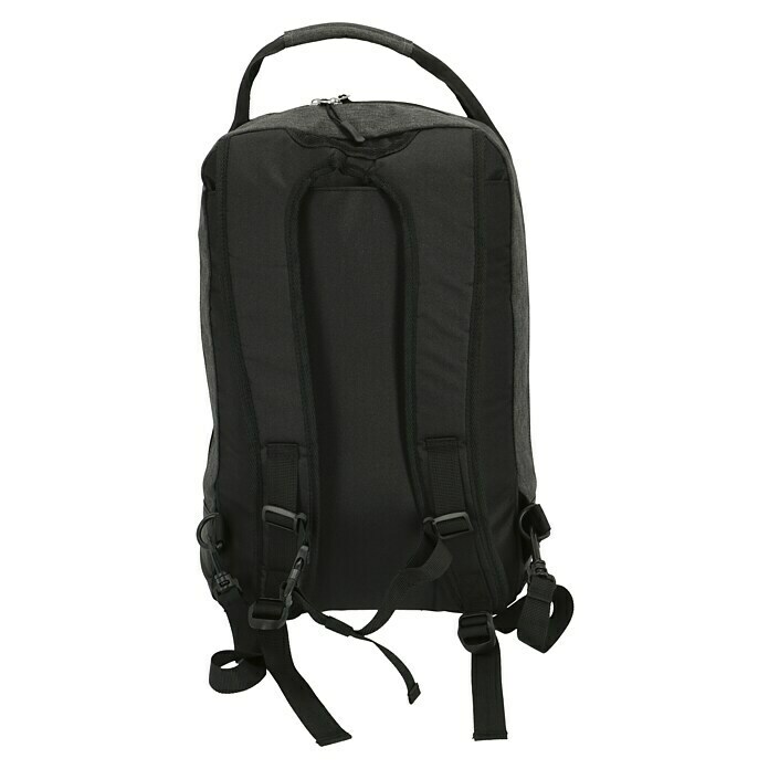 Gepäckträgertasche 2in1Volumen: 25 l, Schwarz Back View