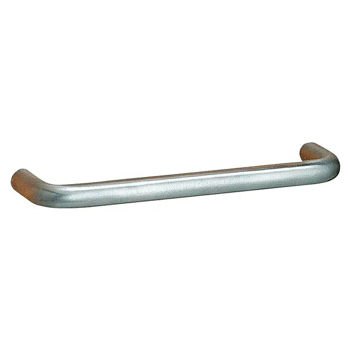 Tirador para muebles - Largo: 128 mm, Acero inoxidable - Manija plateada para muebles, ideal para diseños modernos y fácil instalación, añadiendo un toque de estilo.