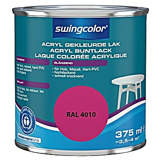 swingcolor Acryllak RAL 4010 Telemagenta (Telemagenta, 375 ml, Glanzend)