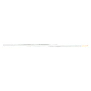 PVC izolirani vodič (Broj parica: 1, 1,5 mm², 100 m, Bijele boje)