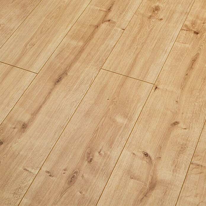 LOGOCLIC Vinto Laminat Hrast Milford (1.285 x 192 x 8 mm, Rustikalni pod)