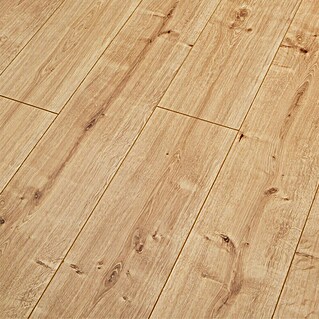 LOGOCLIC Vinto Laminat Classic Eiche Milford (1.285 x 192 x 8 mm, Landhausdiele, Eiche Milford)