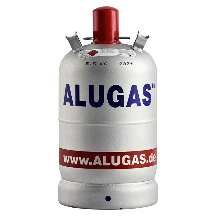 Tyczka Energy Propangas-Flasche Alugas ohne Füllung*Fassungsvermögen: 11 kg Front View