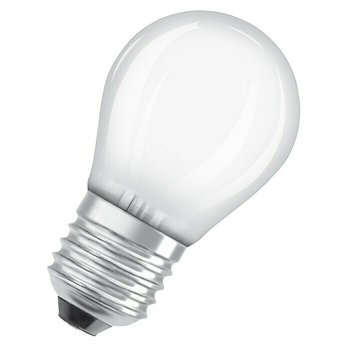 E27 (E27, lm, W, Superstar BAUHAUS Glühlampenform Warmweiß) LED-Lampe Osram | 5 matt 470 P45,