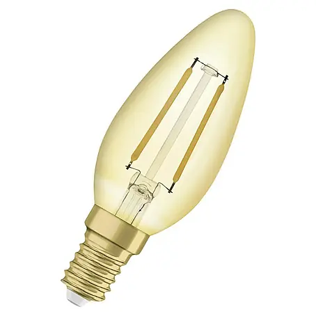 Osram  LED-Lampe Vintage Edition 1906 Tropfenform E14 CLB22